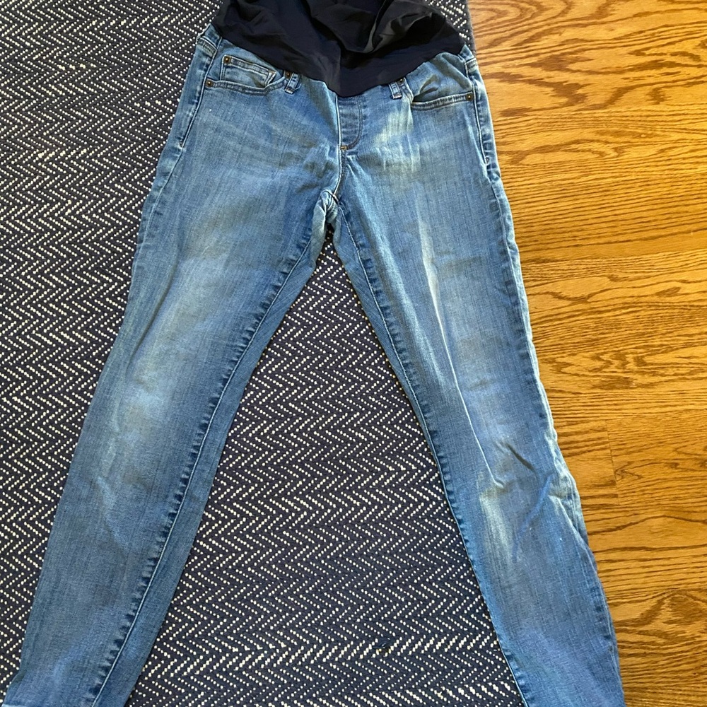Maternity Skinny Jeans - Blue